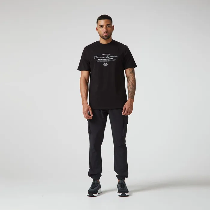 Closure London Arch Luxe TShirt Black Men TShirts