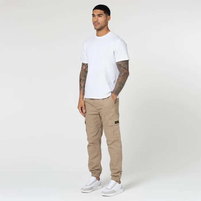Closure London Classic Utility Cargo Pant Stone Men Pants