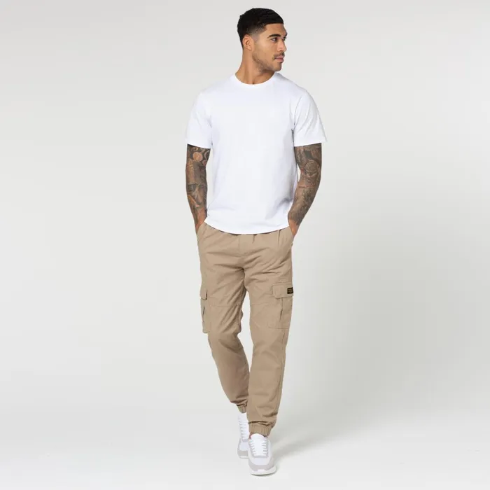 Closure London Classic Utility Cargo Pant Stone Men Pants