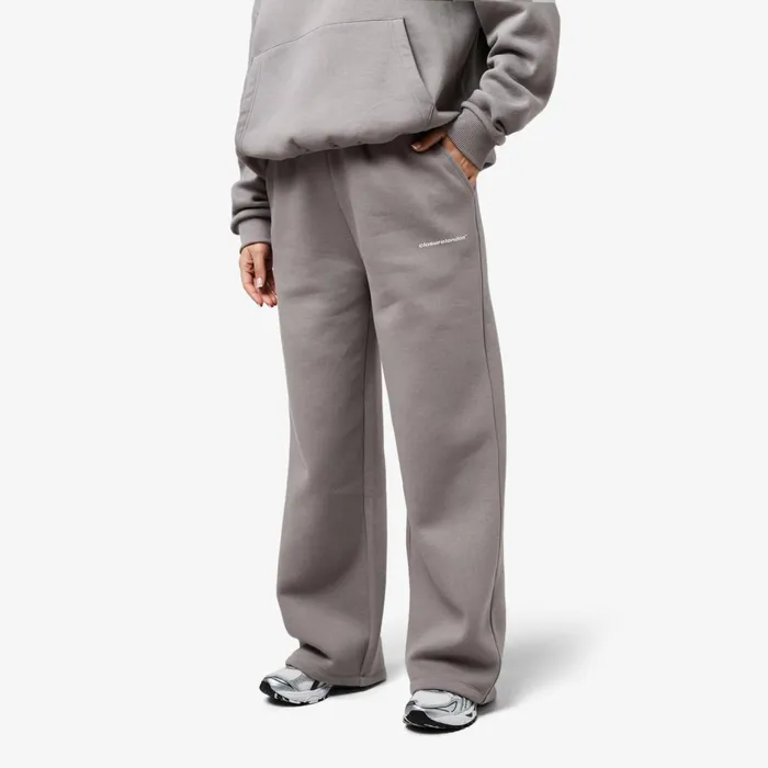 Closure London Core Logo Open Hem Jogger Pebble Women Joggers