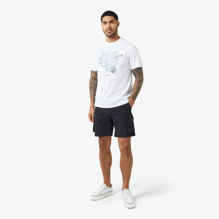 Closure London Fury Stamp Badge TShirt White Men TShirts