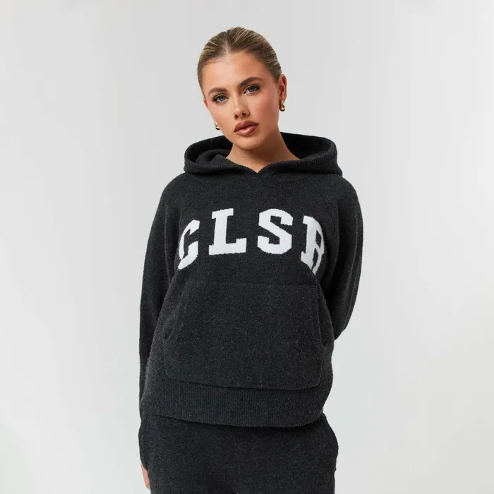 Closure London Knit Tracksuit Charcoal Marl Women Tracksuits