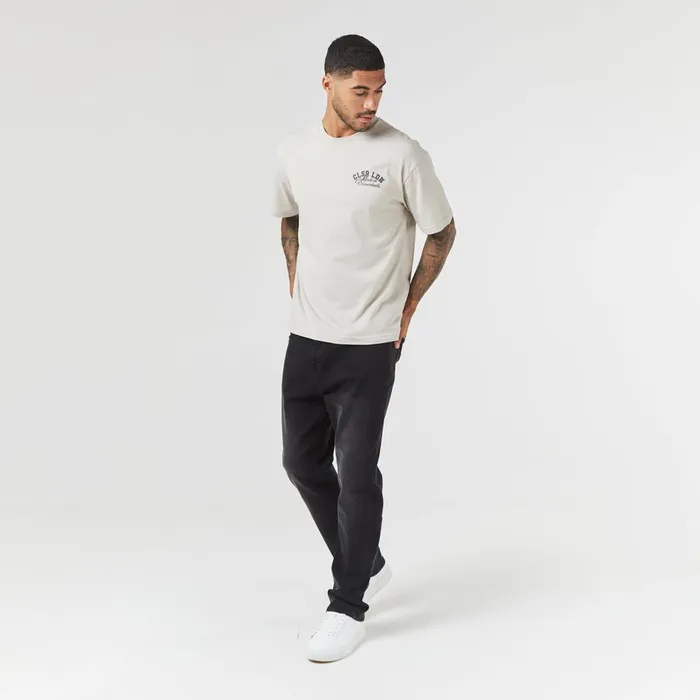 Closure London Varsity Back Logo TShirt Chalk Men TShirts