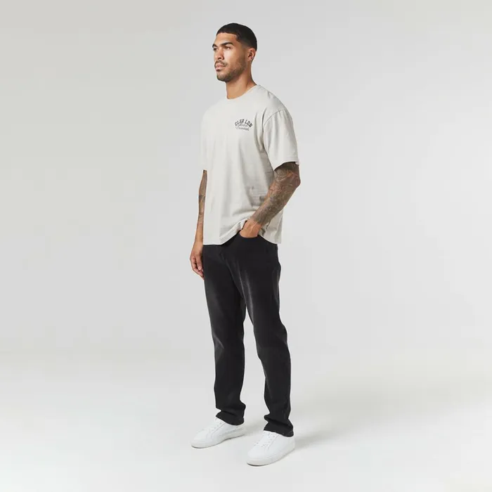 Closure London Varsity Back Logo TShirt Chalk Men TShirts