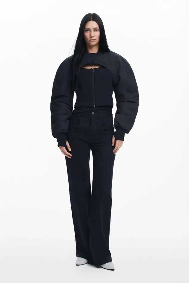 Coats And Jackets Women Desigual Maitrepierre Corsetstyle Bomber Jacket Black Coats And Jackets Women Desigual Maitrepierre Corsetstyle Bomber Jacket Black