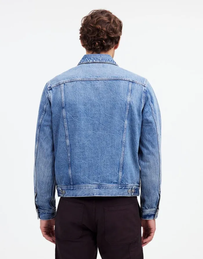 Coats Jackets Men Madewell Denim Trucker Jacket Parkyn Wash