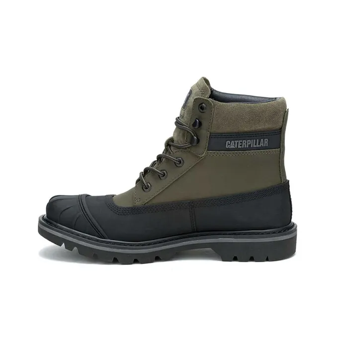 Colorado Waterproof Galosh Dark Oliveblack Men Cat Footwear Boots