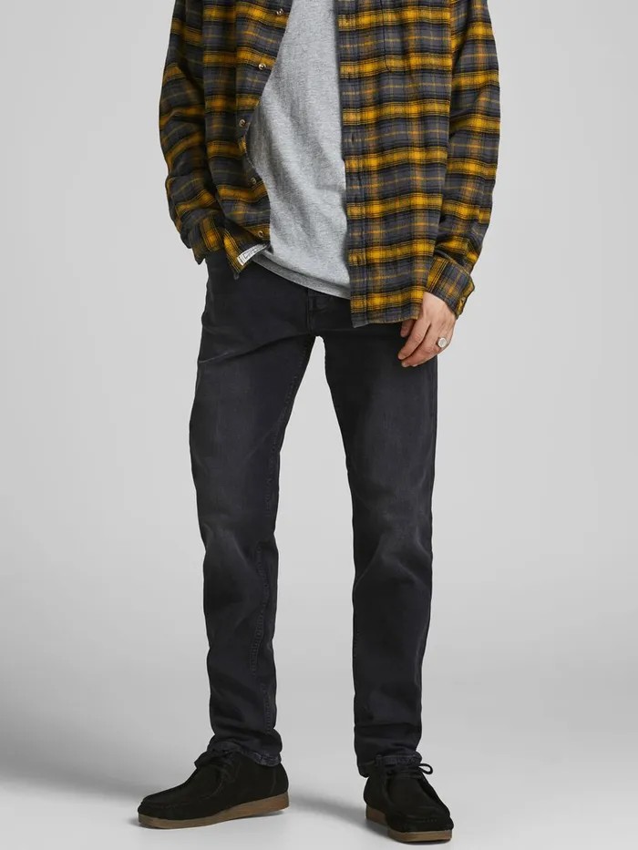 Comfort Jeans JACK and JONES Mens MIKE ORIGINAL CJ 167 COMFORT FIT JEANS Black Black Denim Comfort Jeans JACK and JONES Mens MIKE ORIGINAL CJ 167 COMFORT FIT JEANS Black Black Denim