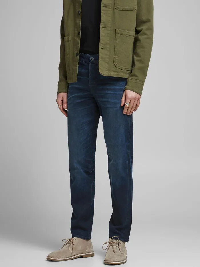 Comfort Jeans JACK and JONES Mens MIKE RON JOS 350 COMFORT FIT JEANS Blue Blue Denim Comfort Jeans JACK and JONES Mens MIKE RON JOS 350 COMFORT FIT JEANS Blue Blue Denim