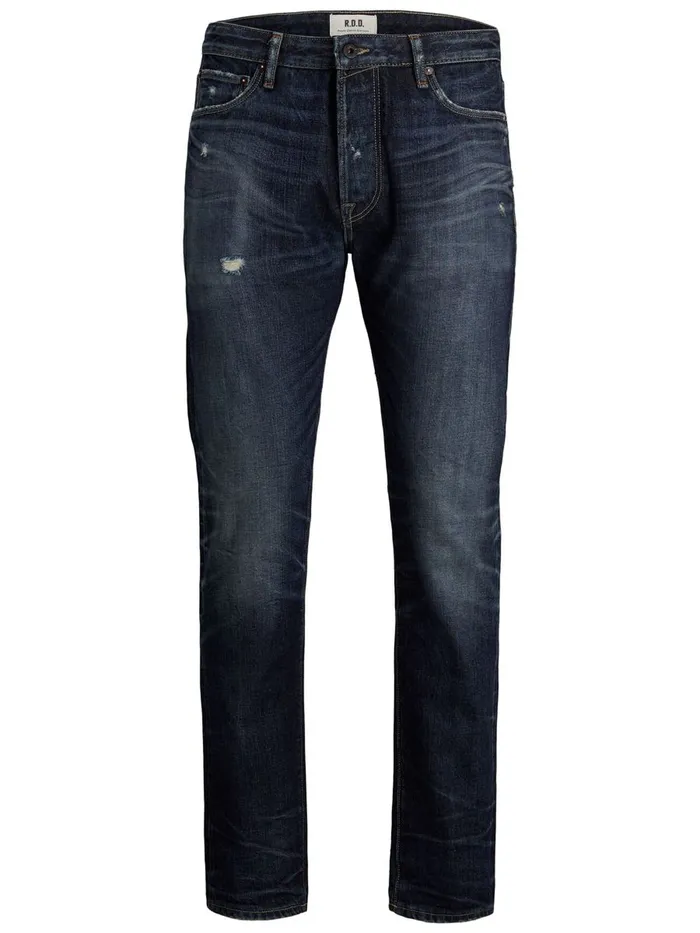 Comfort Jeans JACK and JONES Mens MIKE ROYAL R249 RDD COMFORT FIT JEANS Blue Blue Denim Comfort Jeans JACK and JONES Mens MIKE ROYAL R249 RDD COMFORT FIT JEANS Blue Blue Denim
