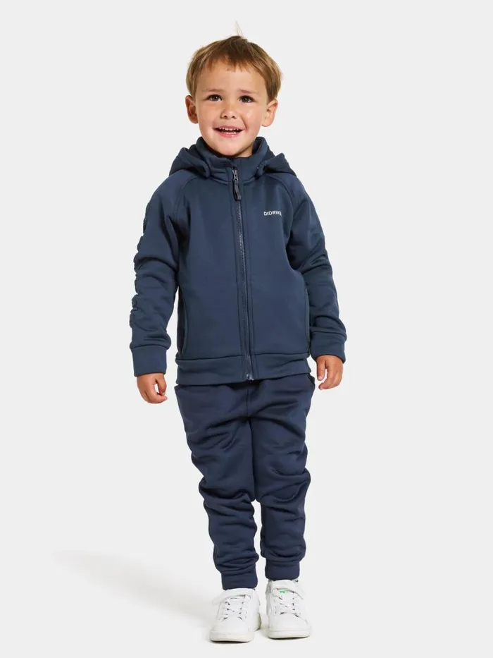 Corin Kids039 FullZip 8 Navy Kids Didriksons Softshell Jackets