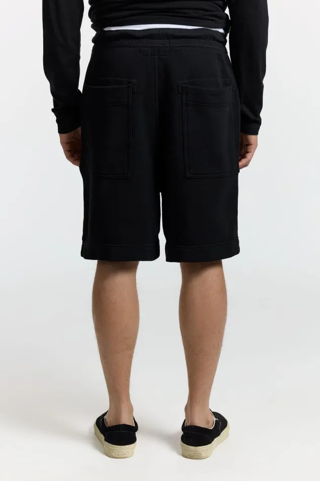 COTTON CITIZEN Boston Sweat Short Jet Black Men Shorts COTTON CITIZEN Boston Sweat Short Jet Black Men Shorts