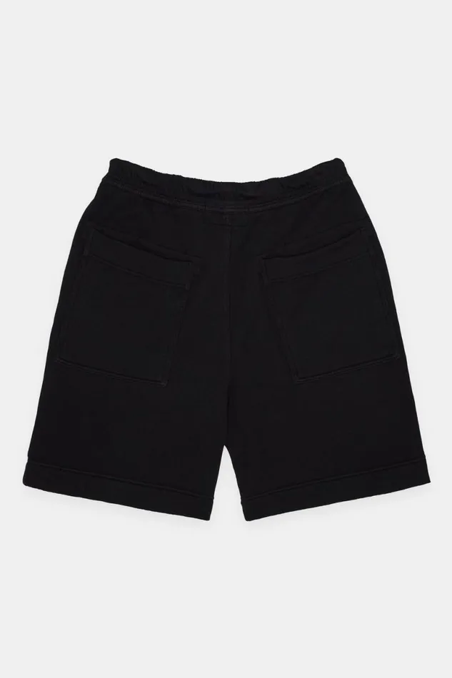 COTTON CITIZEN Boston Sweat Short Jet Black Men Shorts COTTON CITIZEN Boston Sweat Short Jet Black Men Shorts