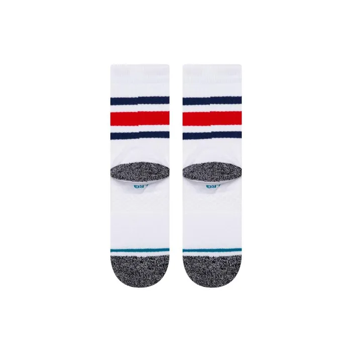 Cotton Crew Socks Boyd White Kids Stance Kids