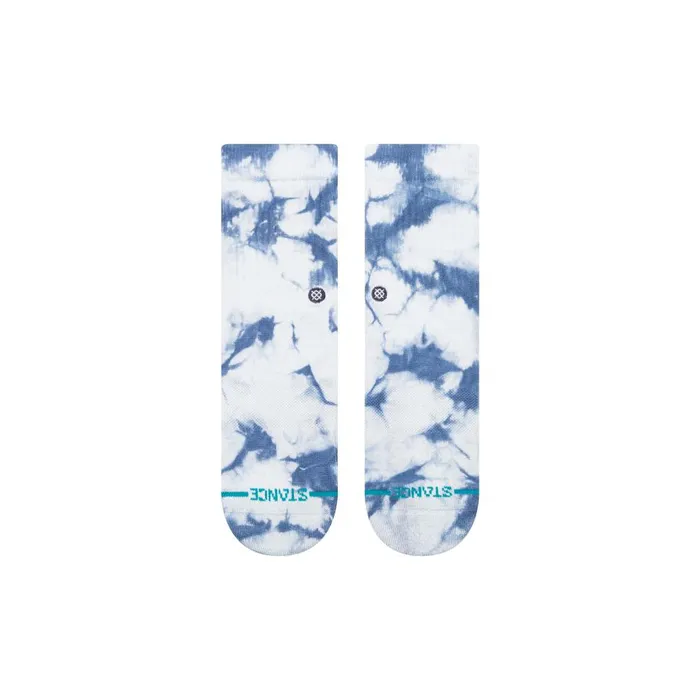 Cotton Crew Socks Tied Up 8211 Iceblue Kids Stance Kids