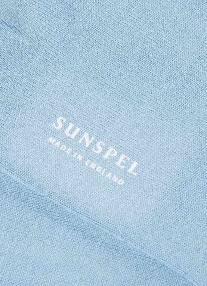 Cotton Socks Sky Blue Men SUNSPEL Socks