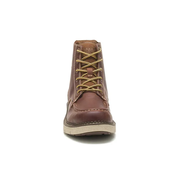 Covert Boot Leather Brown Men Cat Footwear Boots