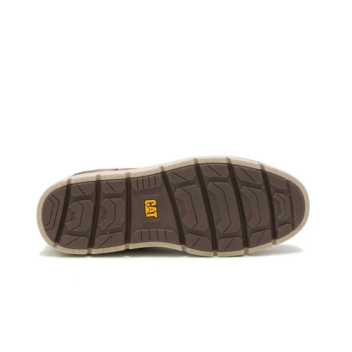 Covert Boot Leather Brown Men Cat Footwear Boots