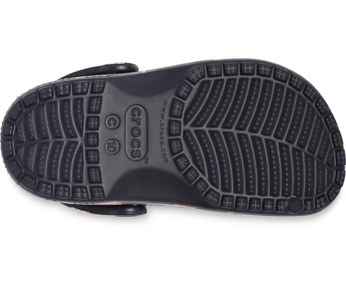 Crocs Kids8217 Classic Food Print Clog Black GirlsBoys Clogs