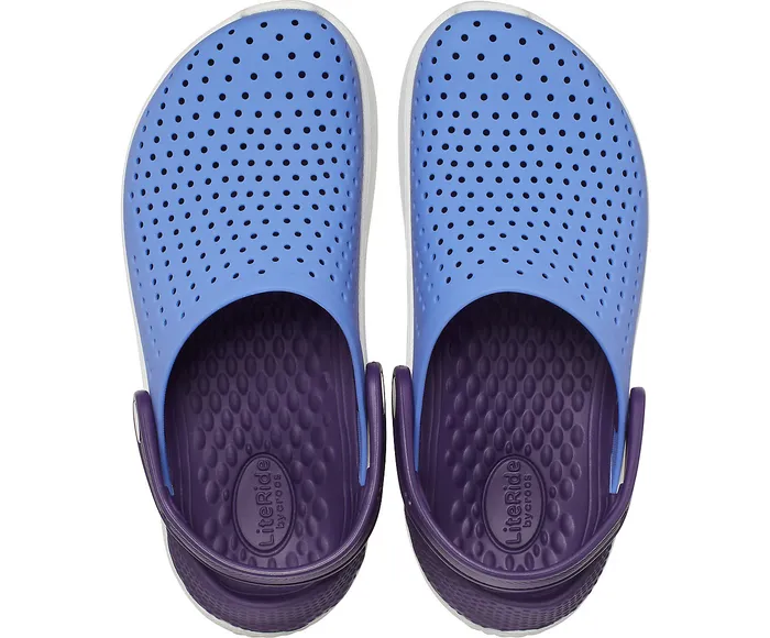 Crocs Kids LiteRide Clog LapisMulberry GirlsBoys Clogs