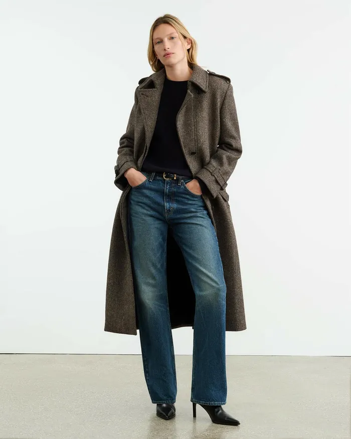 DAMARIS CASHMERE SWEATER Dark Navy Women Nili Lotan Knits and Sweaters
