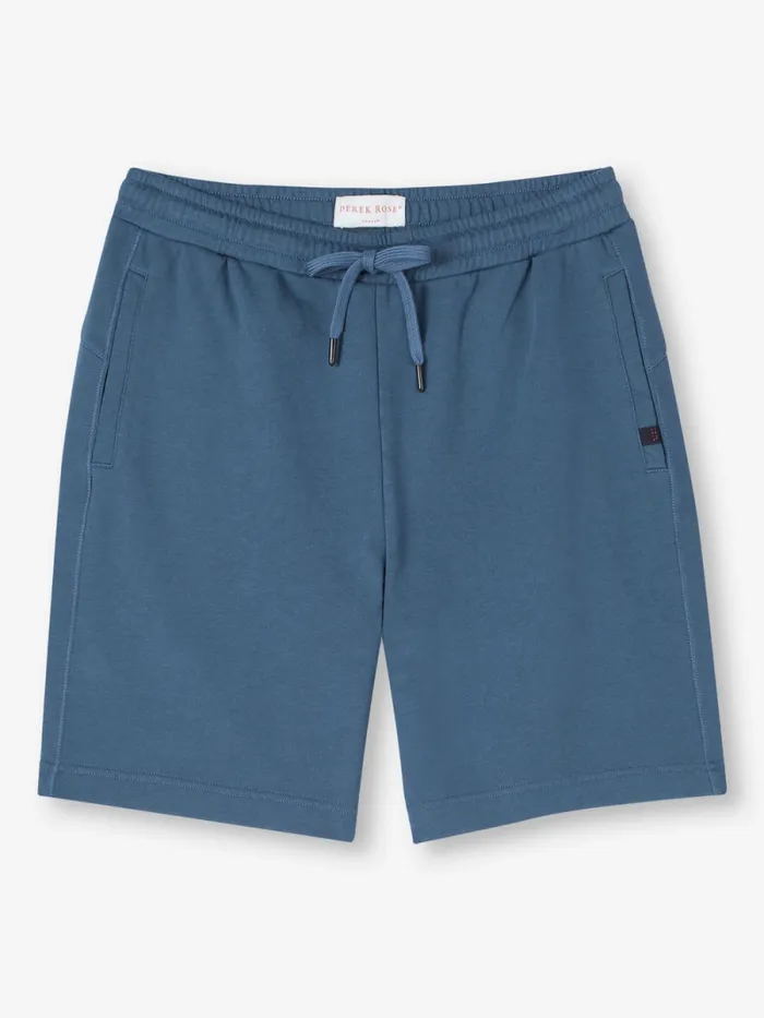 Derek Rose Casual Shorts Men Sweat Shorts Quinn Cotton Modal Denim