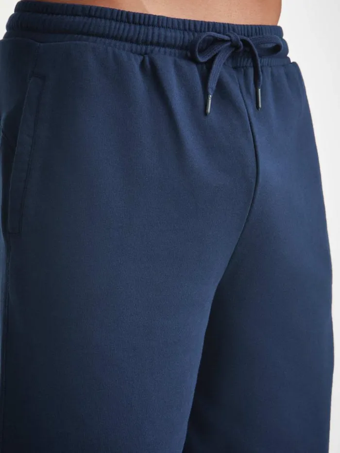 Derek Rose Casual Shorts Men Sweat Shorts Quinn Cotton Modal Navy