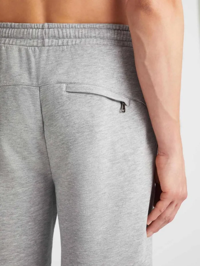 Derek Rose Casual Shorts Men Sweat Shorts Quinn Cotton Modal Silver