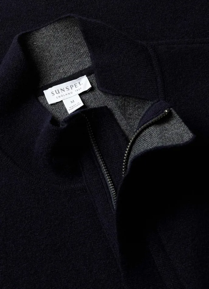 Double Faced Vest Navy Men SUNSPEL Jackets and Coats