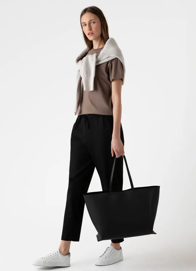 Drawstring Tapered Trouser Women SUNSPEL Pants