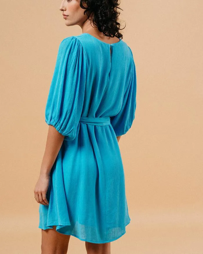 DRESS BLEU MELISSA Shop Grace and Mila Short Dresses