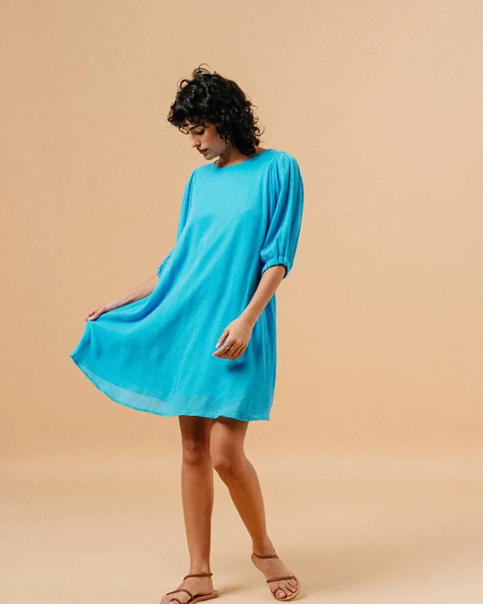 DRESS BLEU MELISSA Shop Grace and Mila Short Dresses
