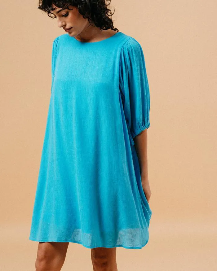 DRESS BLEU MELISSA Shop Grace and Mila Short Dresses