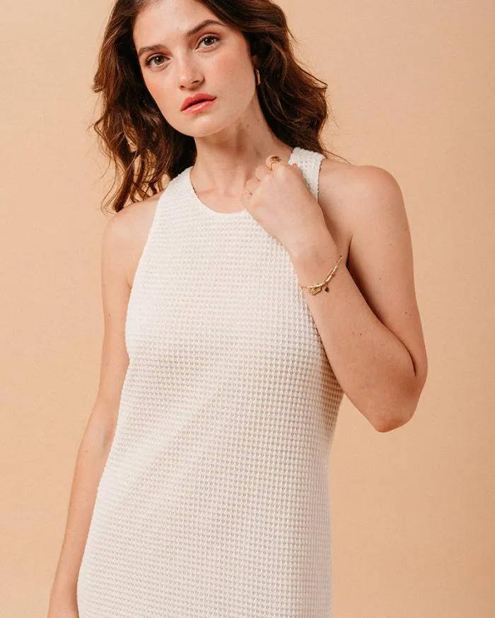 DRESS ECRU MIRABELLE Shop Grace and Mila Long Dresses