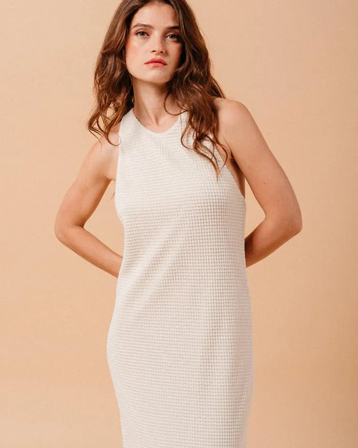 DRESS ECRU MIRABELLE Shop Grace and Mila Long Dresses