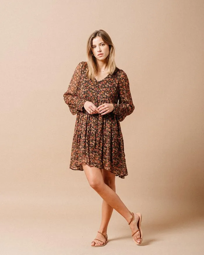 DRESS NOIR MARLISE Shop Grace and Mila Printed Dresses