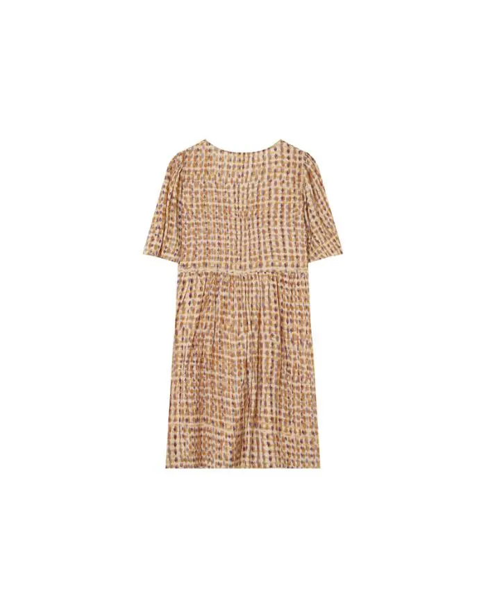 DRESS OCRE MARSALA Shop Grace and Mila Printed Dresses