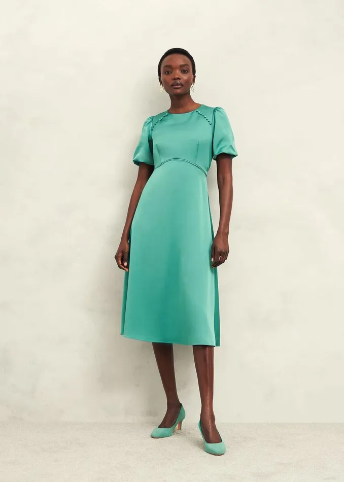 Dresses and Jumpsuits Women HOBBS Marea Dress Deep Aqua Green