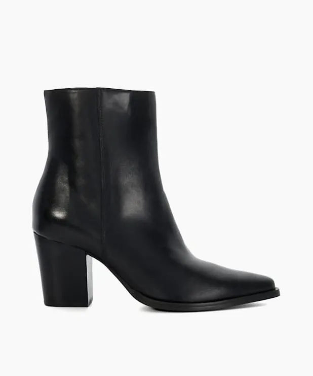 Dune London Ankle Boots Women Western Ankle Boots Black