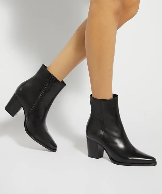 Dune London Ankle Boots Women Western Ankle Boots Black