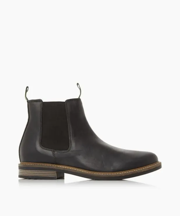 Dune London Black Boots Men Natural Sole Chelsea Boots Black