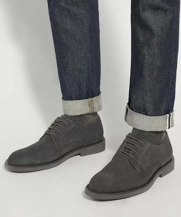 Dune London Casual Shoes Men Lace Up Shoe Grey
