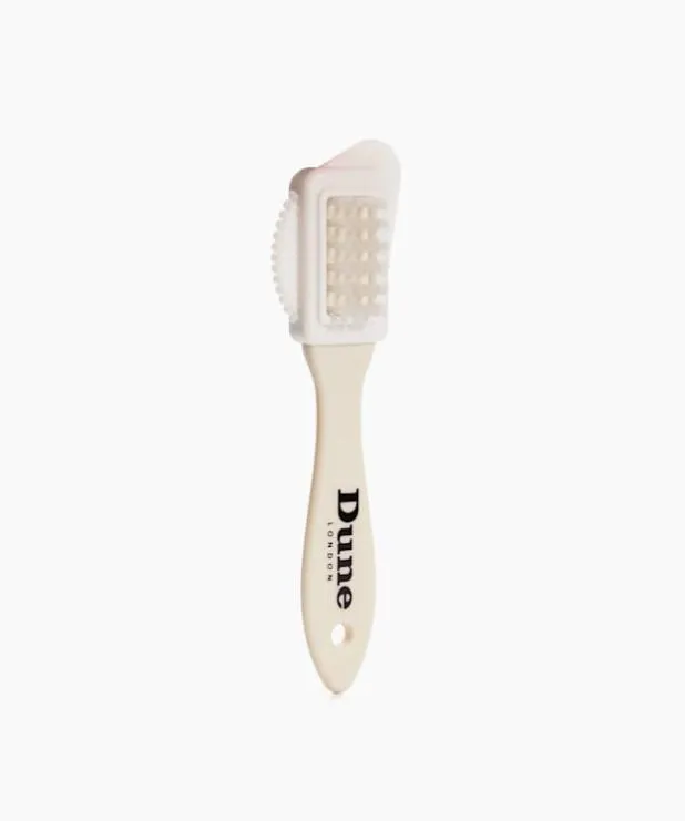 Dune London Shoe Care WomenMen Suede Brush White