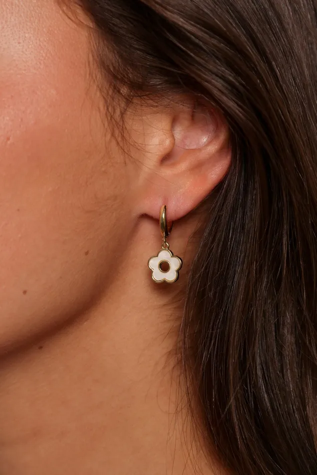 Earrings Petal and Pup Women Marcella Flower Earrings Gold