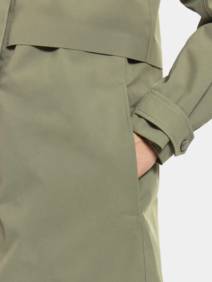 Edith Parka Dusty Olive Women Didriksons Spring Jackets
