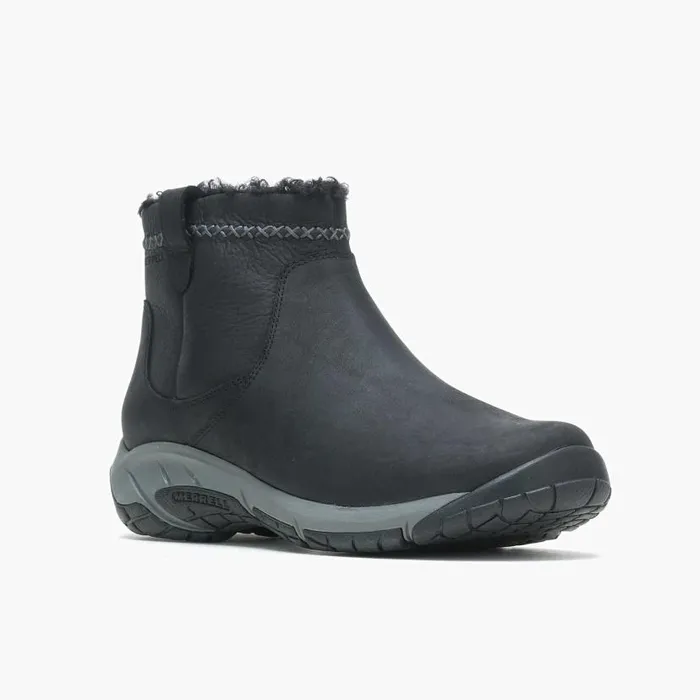 Encore 4 Bluff Zip Polar Waterproof Wide Width Black Women Merrell Boots Encore 4 Bluff Zip Polar Waterproof Wide Width Black Women Merrell Boots