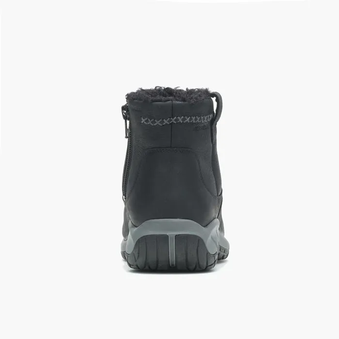 Encore 4 Bluff Zip Polar Waterproof Wide Width Black Women Merrell Boots Encore 4 Bluff Zip Polar Waterproof Wide Width Black Women Merrell Boots
