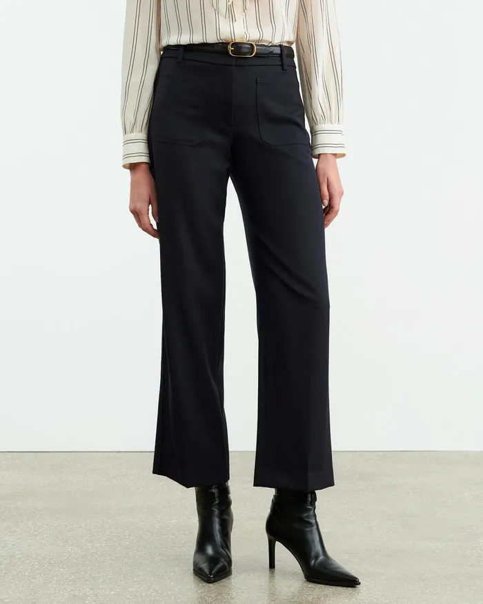 ENYA PANT Midnight Women Nili Lotan Pants and Shorts
