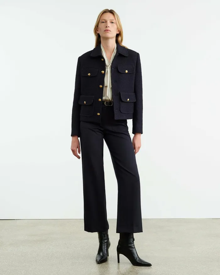 ENYA PANT Midnight Women Nili Lotan Pants and Shorts