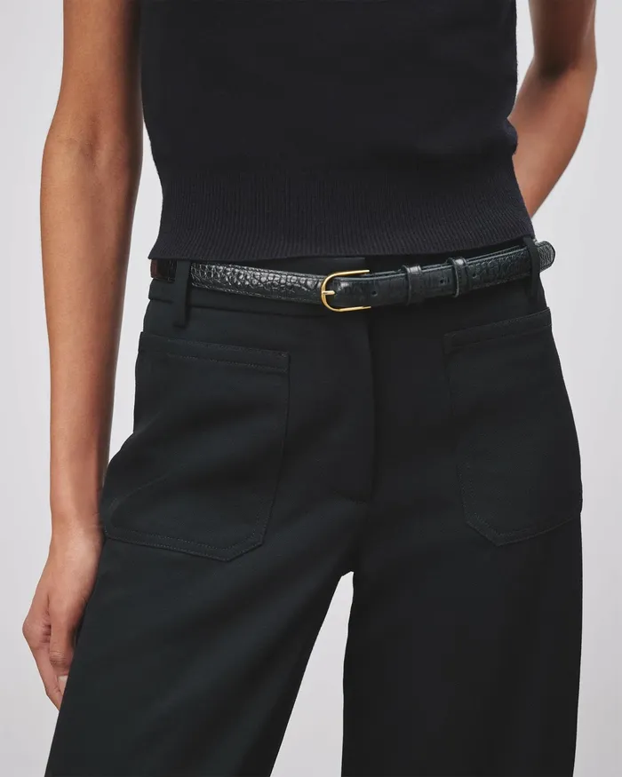 ENYA PANT Midnight Women Nili Lotan Pants and Shorts